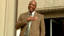 Christopher Dunn after his official release from the St. Louis city jail on Tuesday.