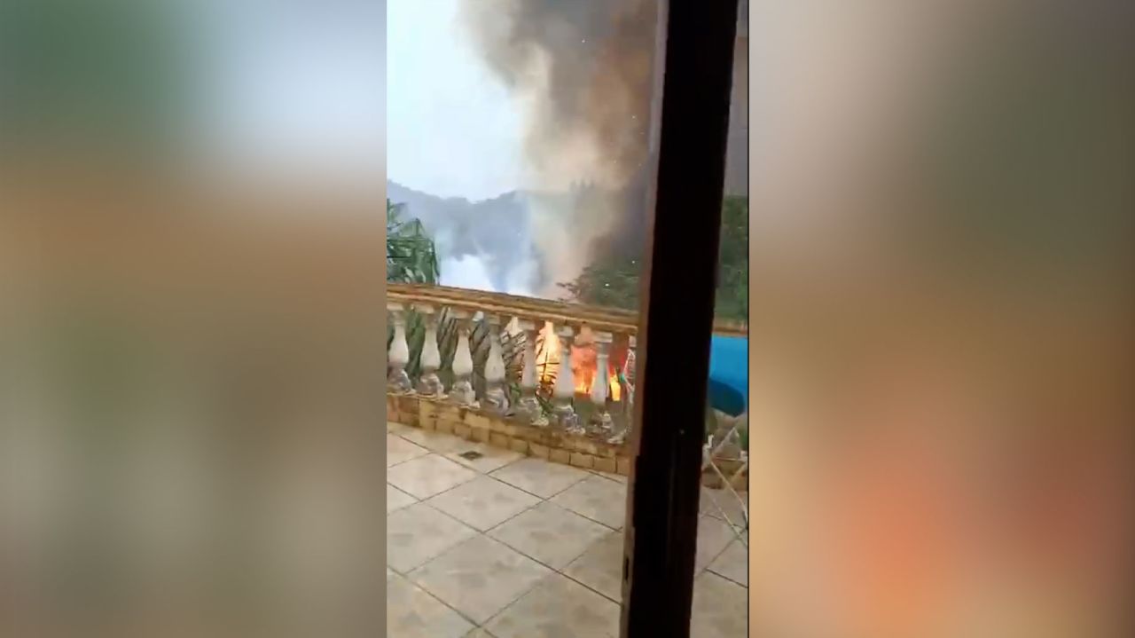 Dramatic social media videos on Friday afternoon show a small plane?crashing in a residential area outside of S?o Paulo. The aircraft?crashed into multiple houses, according to?Brazil's Civil Defense, reported by CNN Brasil.<br /><br /><br /><br /><br />According to data on Fligthradar24, the Voepass plane left Cascavel and was en route to S?o Paulo when it lost signal shortly before 1:30 local time.