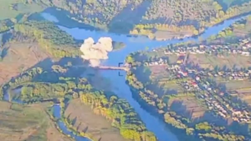 Ukraine wants to create ‘buffer zone’ near Kursk, says Zelensky, as Kyiv forces blow up second Russian bridge