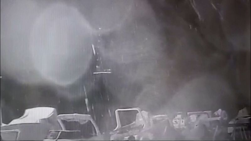 Bayesian yacht: Video shows storm-tossed boat before sinking in Sicily