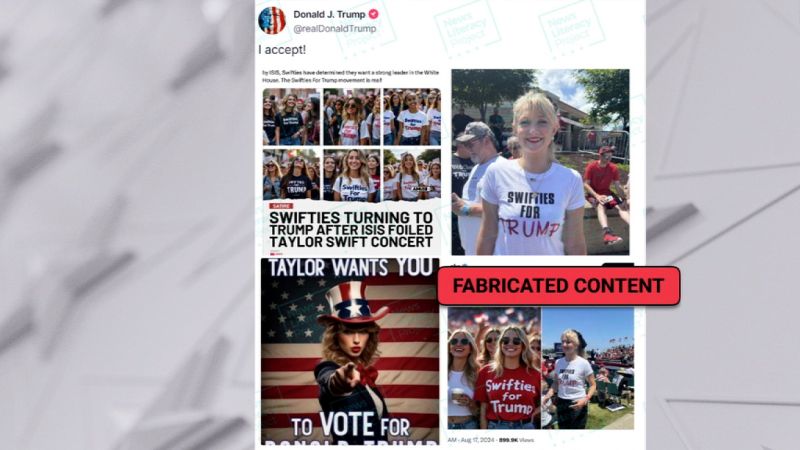 Exclusive: Data shows spread of fake 2024 celebrity endorsements on social media | CNN Politics