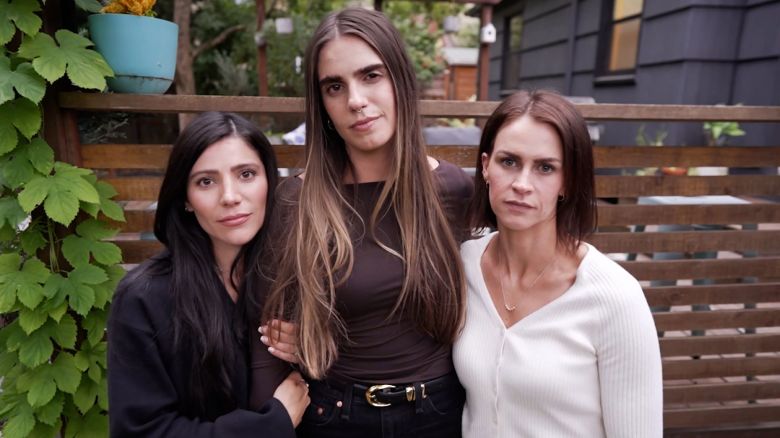 From left to right, Lisa Pratt, Nicole Snow and Katie Medley