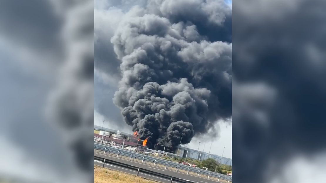 Rostov Oil Fire