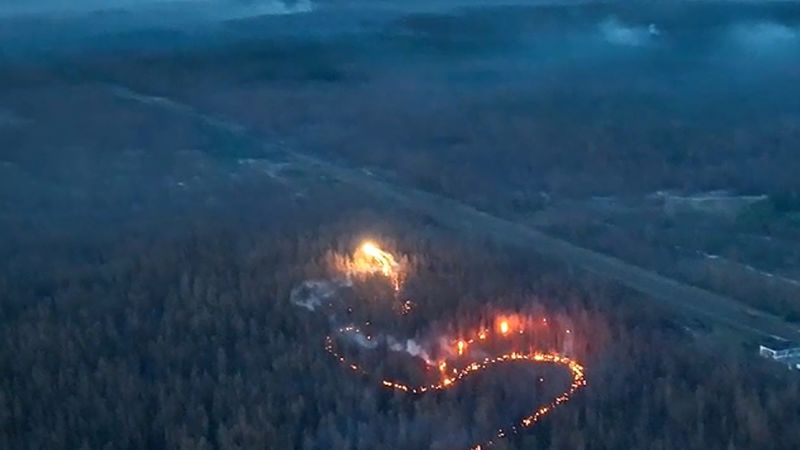 Изглежда че Украйна използва флотилия от бълващи огън драконови дронове