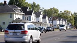 A residential area of Springfield, Ohio