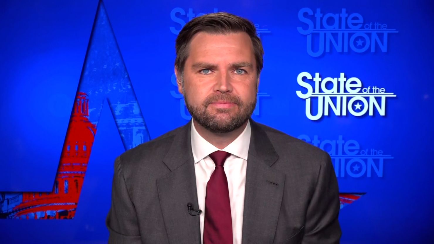 Ohio Sen. JD Vance appears on CNN's "State of the Union" on Sunday, September 15, 2024.