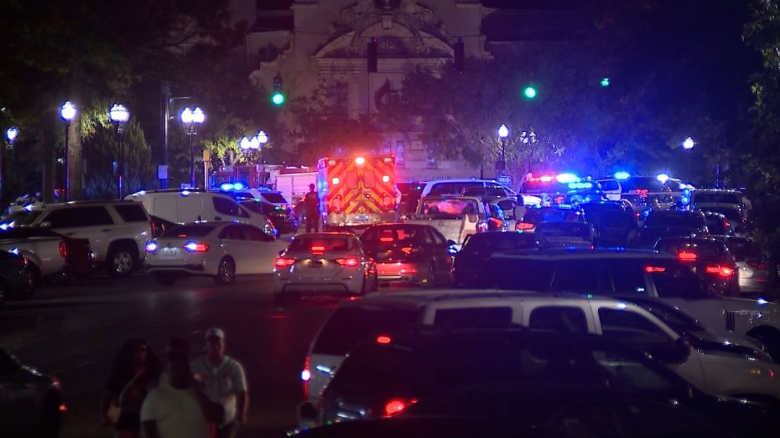 Authorities say four people, including the person they believe was the target of the attack, died and 17 people were injured in the shooting.