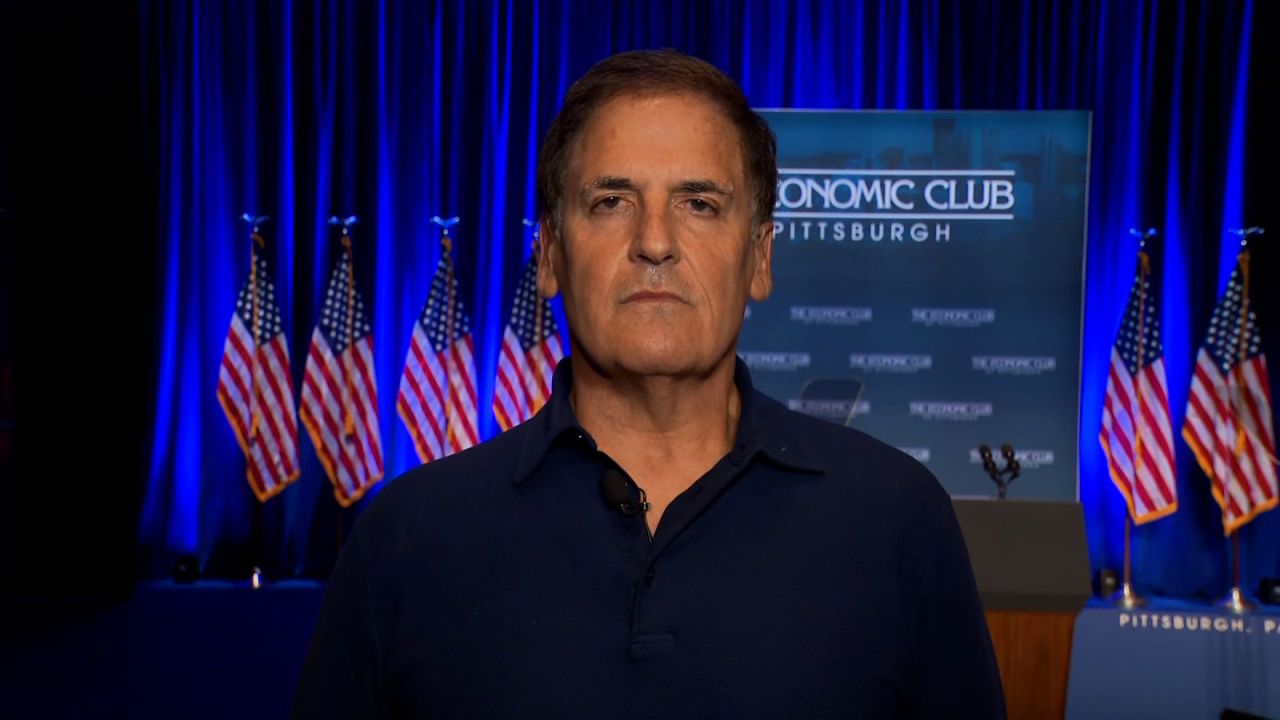 Mark Cuban appears on CNN on Wednesday, September 25.