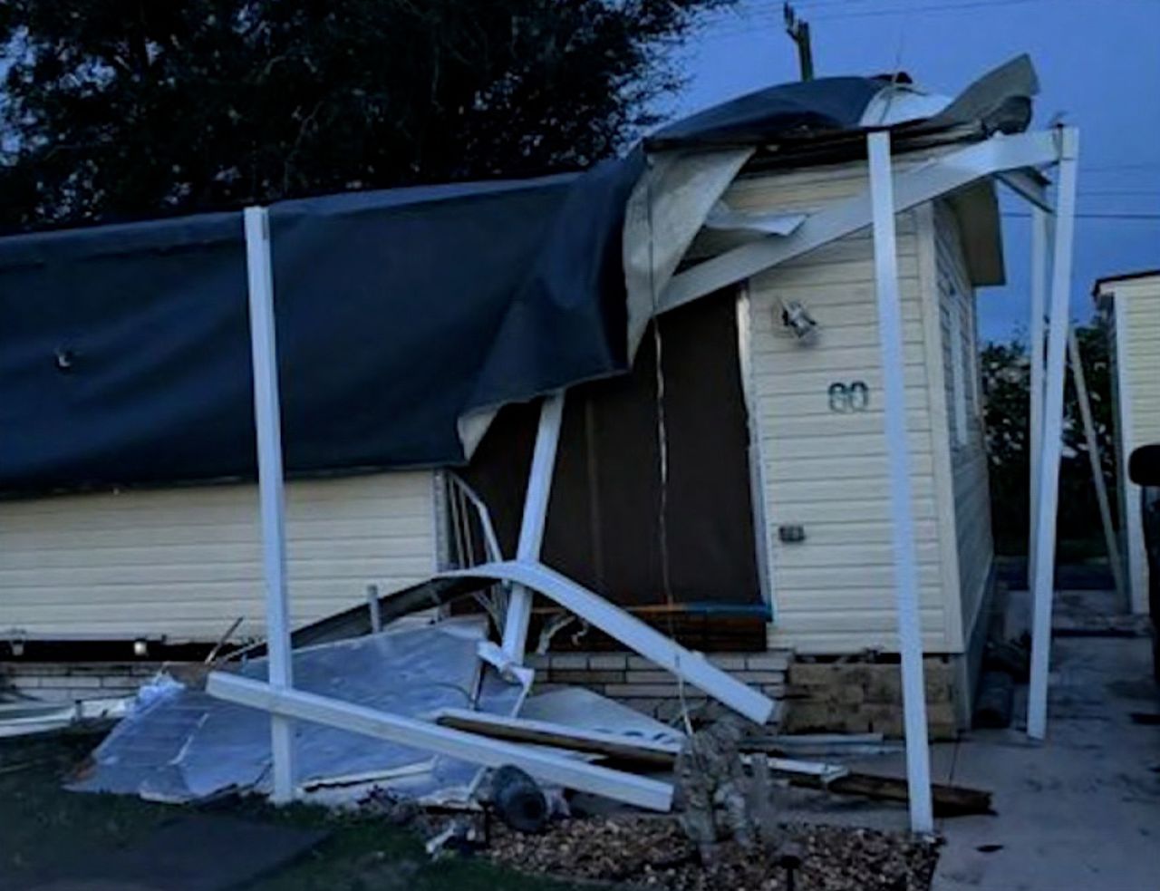 Cheryl Bernatowicz's home is seen in a photo on October 10.