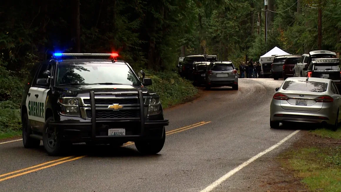An 11-year-old girl played dead before escaping after 5 family members were killed at their Washington state home