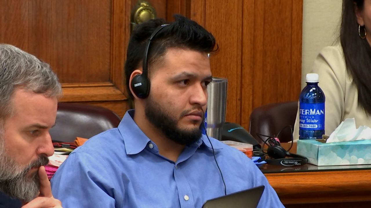 Jose Ibarra is seen in court during his trial in Athens, Georgia, on Tuesday, November 19.