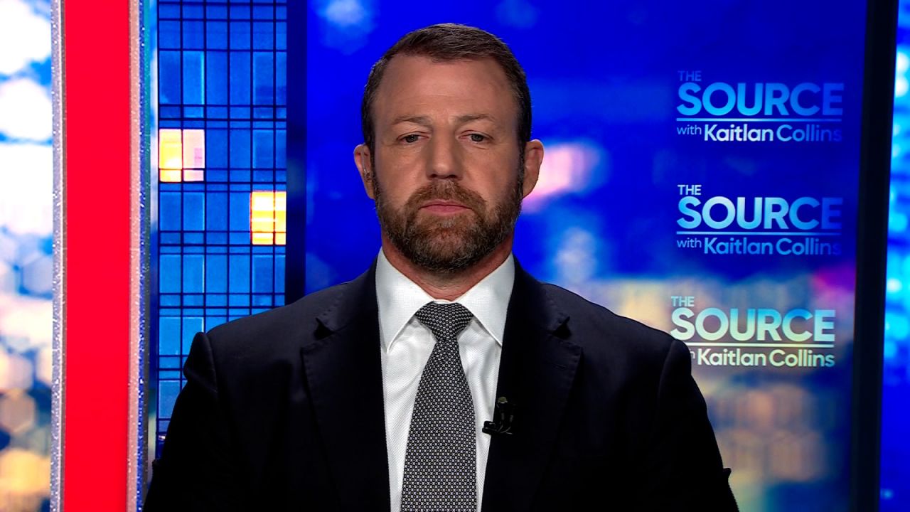 Sen. Markwayne Mullin talks with CNN’s Kaitlan Collins on “The Source” on Wednesday, December 04.