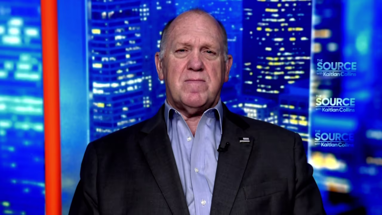 Tom Homan talks to CNN's Kaitlan Collins on December 18, 2024.