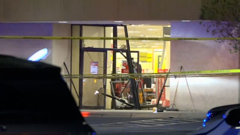 Video shows scene outside mall after man drives car through store striking customers | CNN