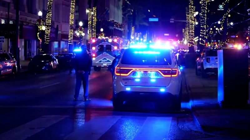 At least 14 killed in New Orleans after driver intentionally rams into crowd on Bourbon Street