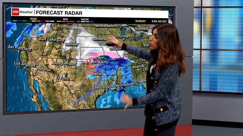 Video: Major winter storm set to hit much of US. See where it’s headed