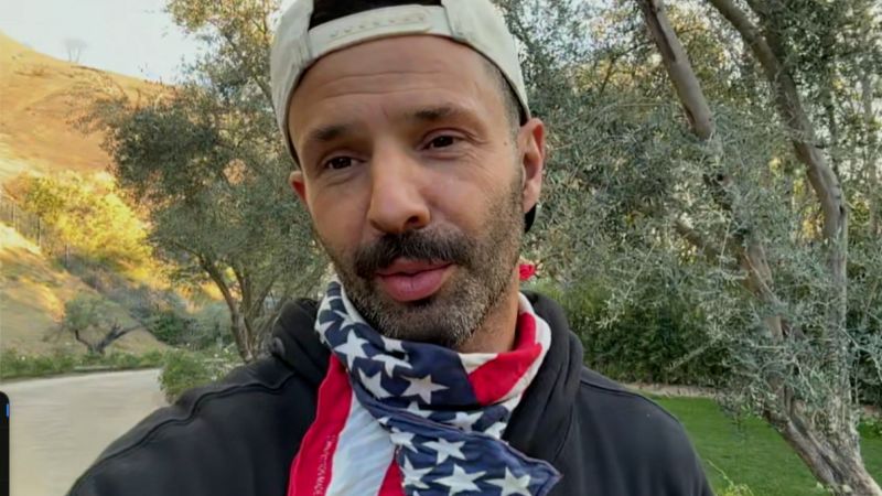 Man explains why he is defying evacuation orders amid wildfires