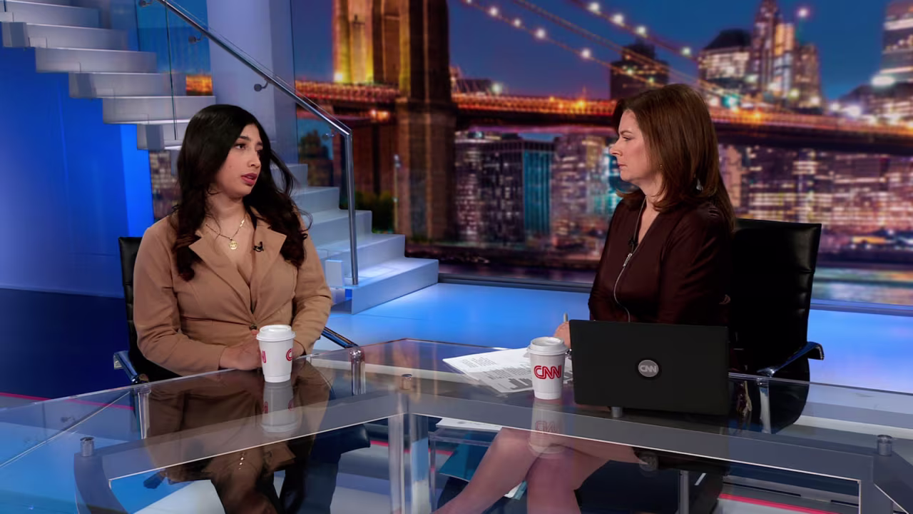 Jennifer Jimenez speaks with CNN's Eirn Burnett on Monday.