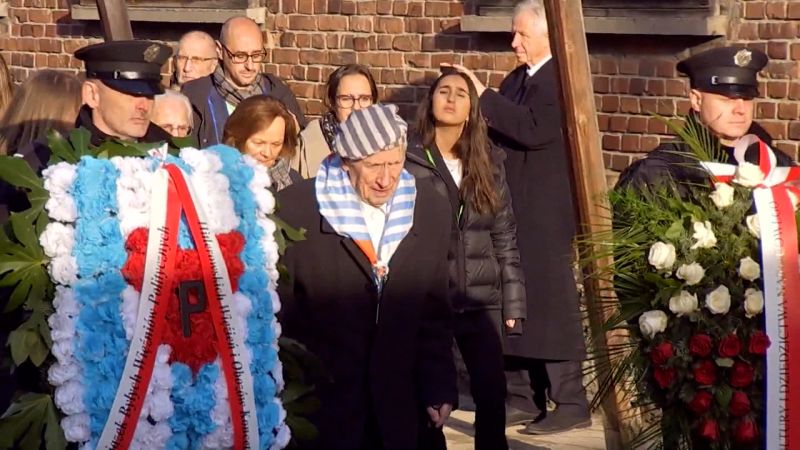 Melissa Bell sits down with holocaust survivors for 80th anniversary of Auschwitz liberation