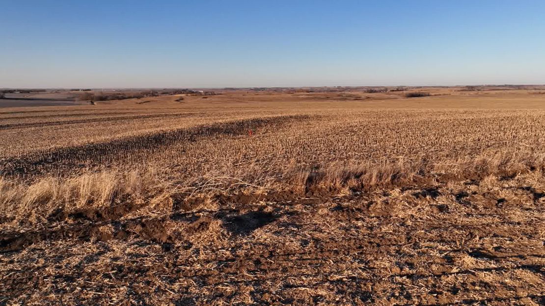 Campos fora de Lincoln, Nebraska.