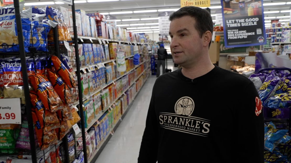 Ryan Sprankle, who owns Sprankle’s Neighborhood Market in Kittanning, said he believed there was “a lot riding on the next four years” for both parties.