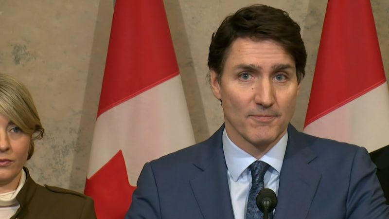 Watch Trudeau speak directly to Trump during blistering speech