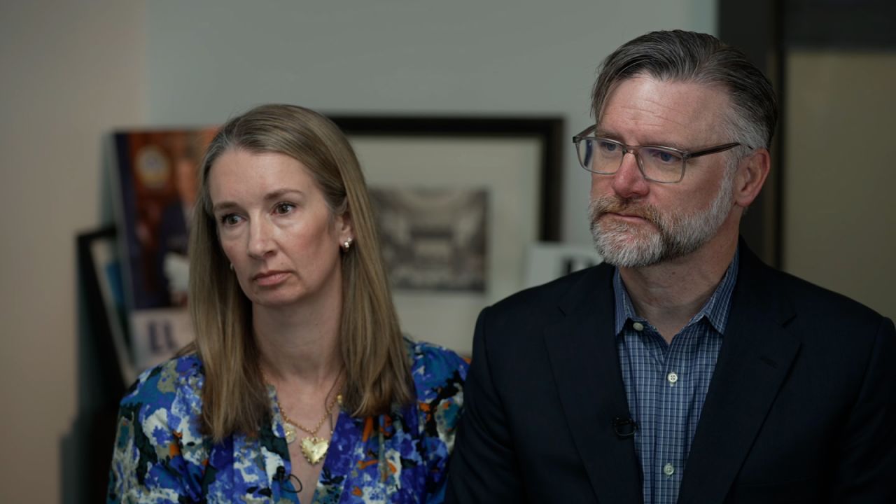 Brian Musgrave and his wife, Jen, talk with CNN in an exclusive interview.