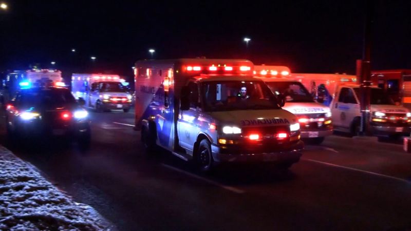 Canada police hunt for three suspects after 12 injured in shooting outside Toronto pub