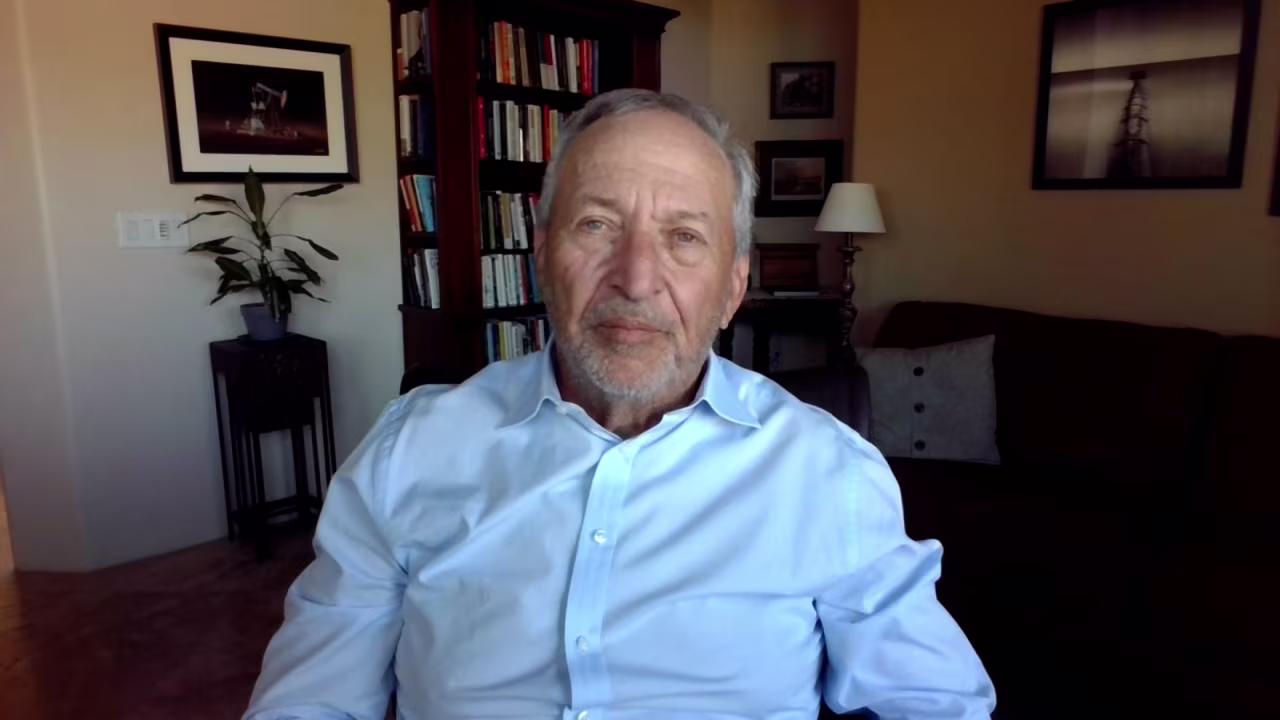 Former US Treasury Secretary Larry Summers appears on CNN on Monday.