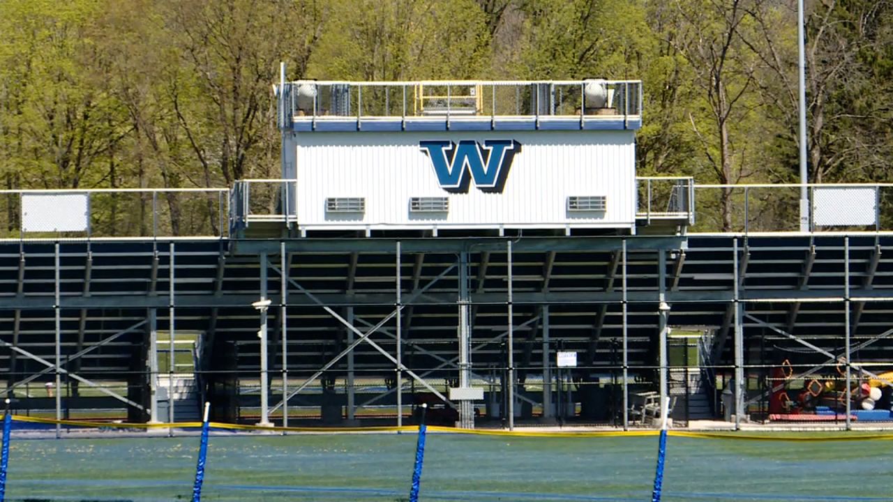 The rest of the boys' varsity lacrosse season has been canceled at Westhill High School in Syracuse, New York.