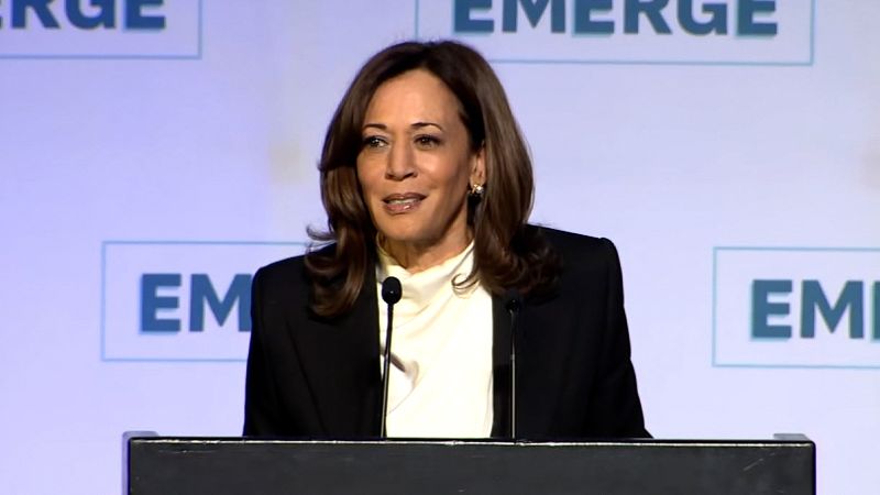 Harris accuses Trump of abandoning American ideals in first major speech since leaving office | CNN Politics