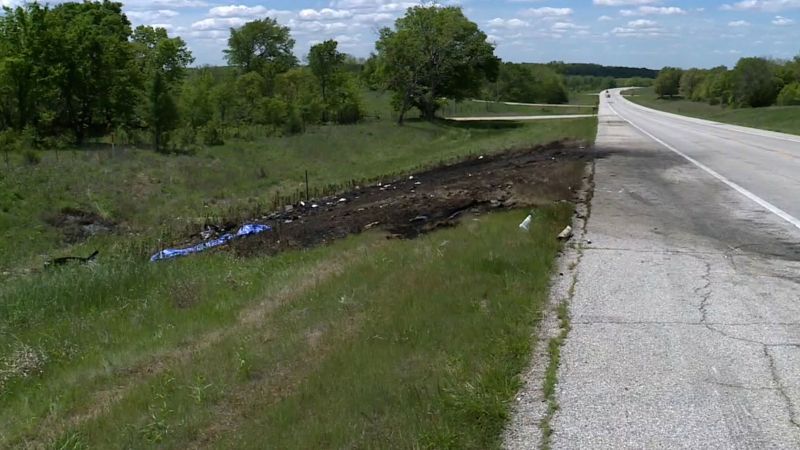 A fiery highway crash in eastern Kansas kills 8 people, including 3 from Oklahoma schools