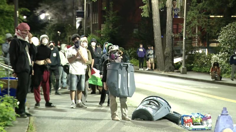 UW Pro-Palestinian Protesters Arrested, Group Suspended