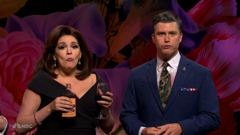 Cecily Strong and Colin Jost make surprise cameos in ‘SNL’ cold open | CNN