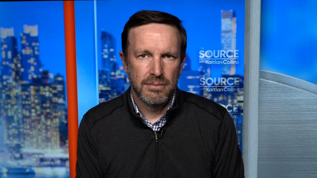 Sen. Chris Murphy appears on CNN on Tuesday, May 13.