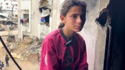 Tareq Al Hilou in Gaza (with Abeer Salman in Jerusalem) managed to follow one family on a quest to find something to drink and eat. Tareq spent a day with a young girl who sources drinking water for her family, including a baby sister, by carrying heavy buckets of water into their half destroyed home. When he came back to film more a few days later, he found out the baby has died of malnutrition.