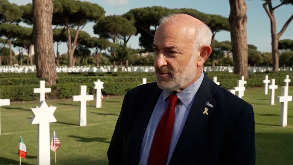 Shalom Lamm, the chief historian with Operation Benjamin, works to help find Jewish soldiers who were buried in American military cemeteries around the world under Latin crosses and correct those inadvertent errors by replacing their headstones with a Star of David.