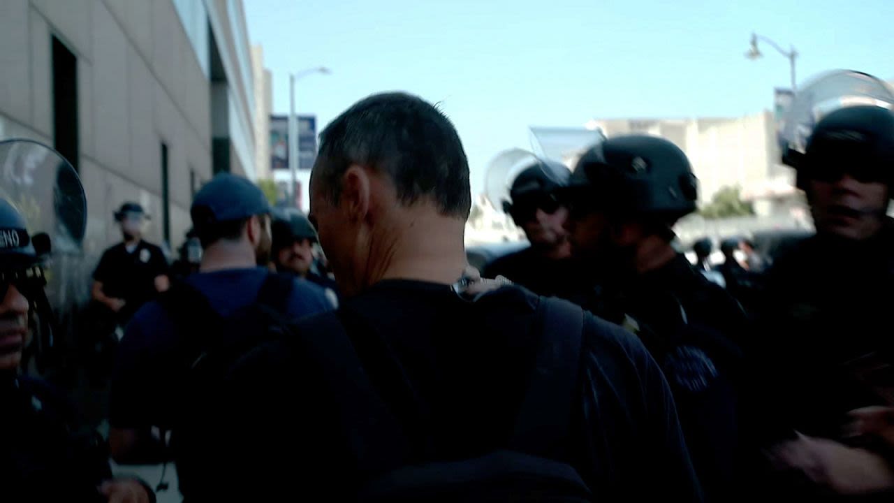 Nick Watt de CNN, junto con su equipo, fue detenido brevemente el martes.