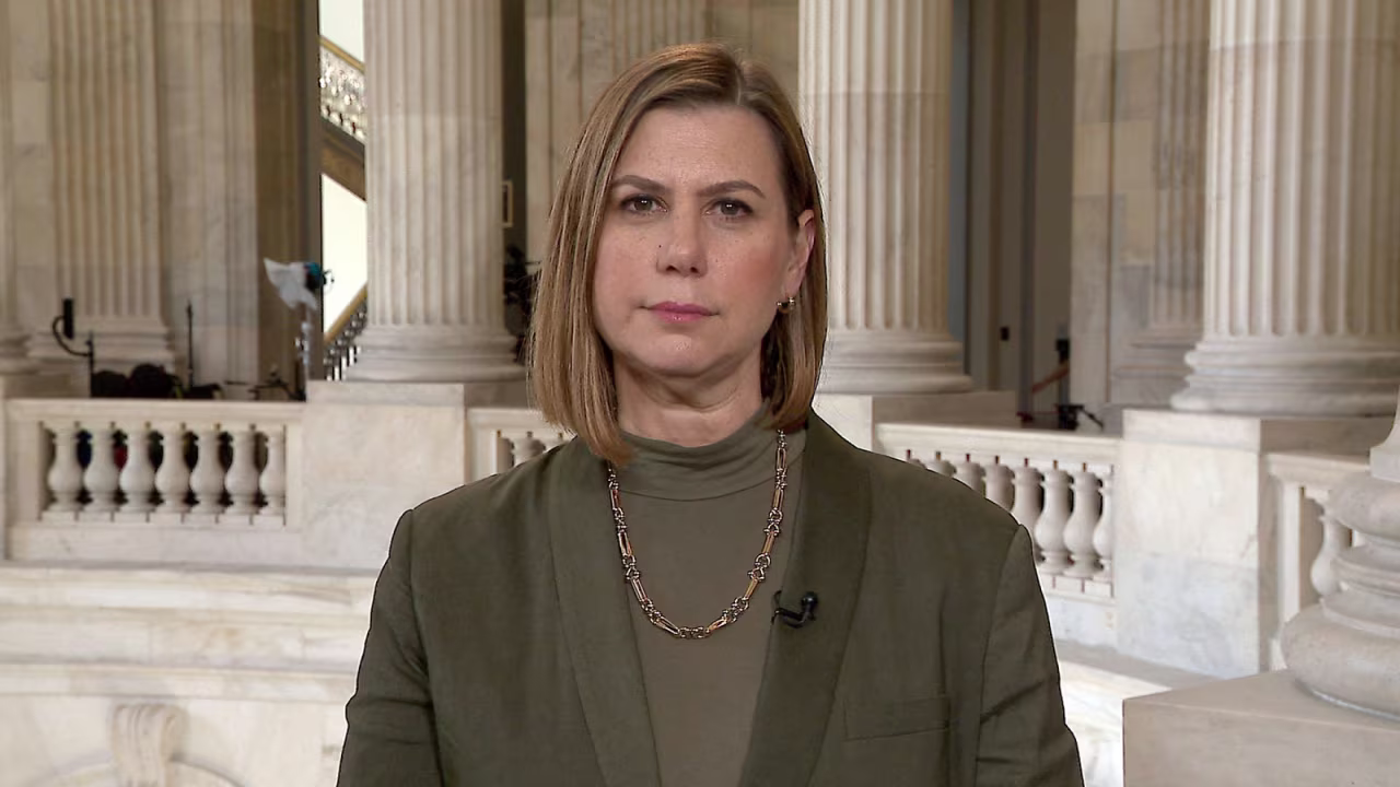 Sen. Elissa Slotkin appears on CNN on Thursday.