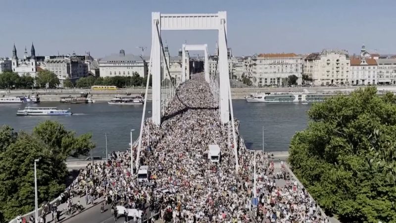 Thousands defy ban on Budapest Pride