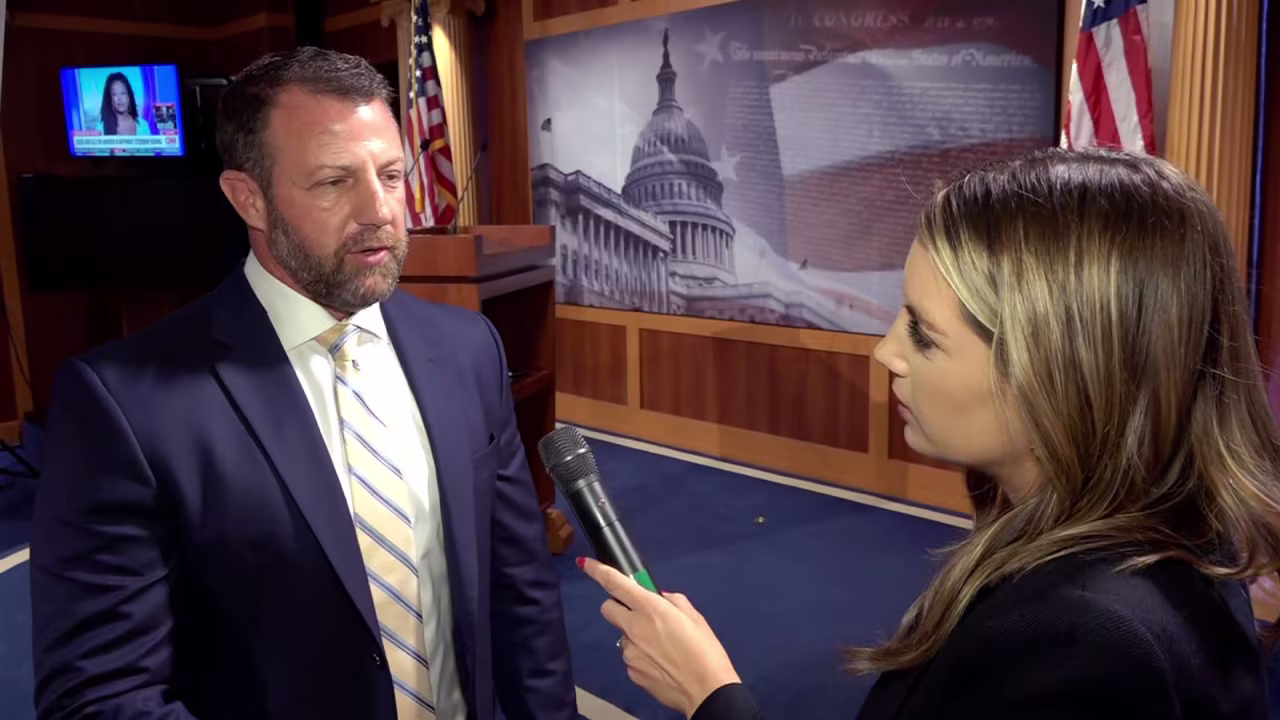 Sen. Markwayne Mullin speaks with CNN's Lauren Fox on Monday.