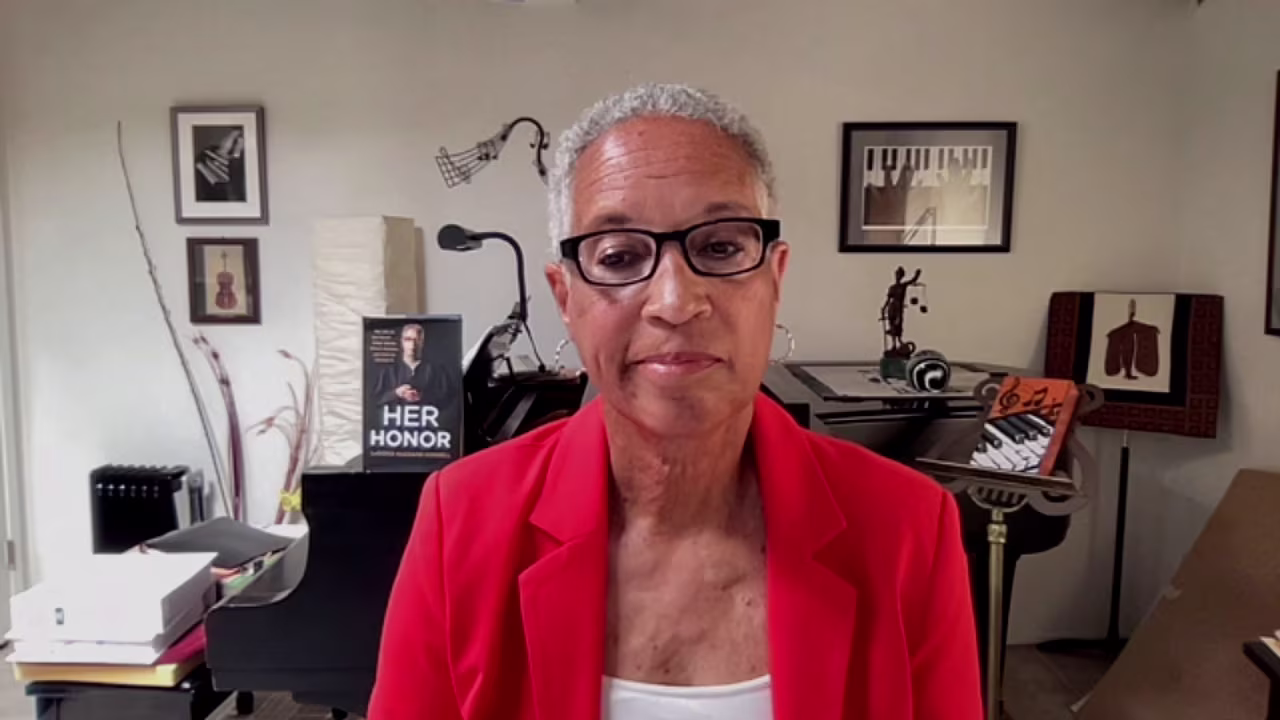 Retired California superior court judge LaDoris Hazzard Cordell appears on CNN on Friday.