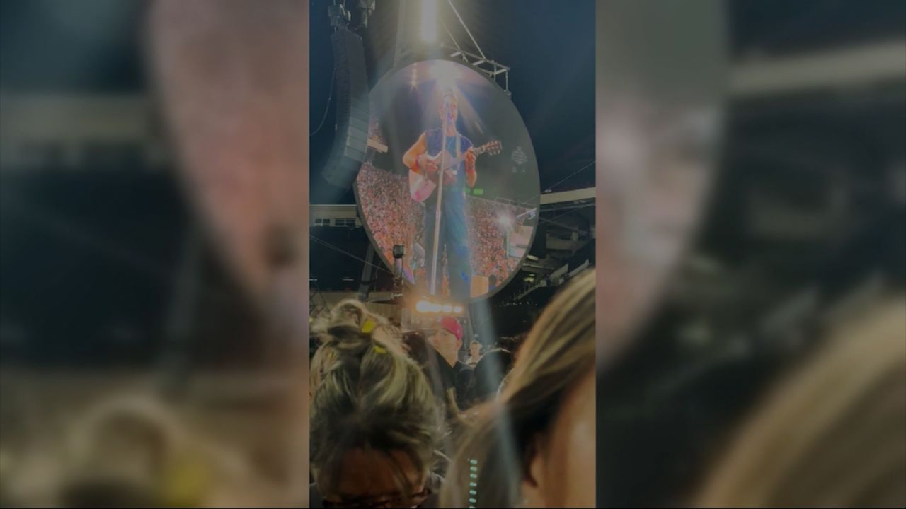 Coldplay’s Chris Martin warns concertgoers they could be on camera
