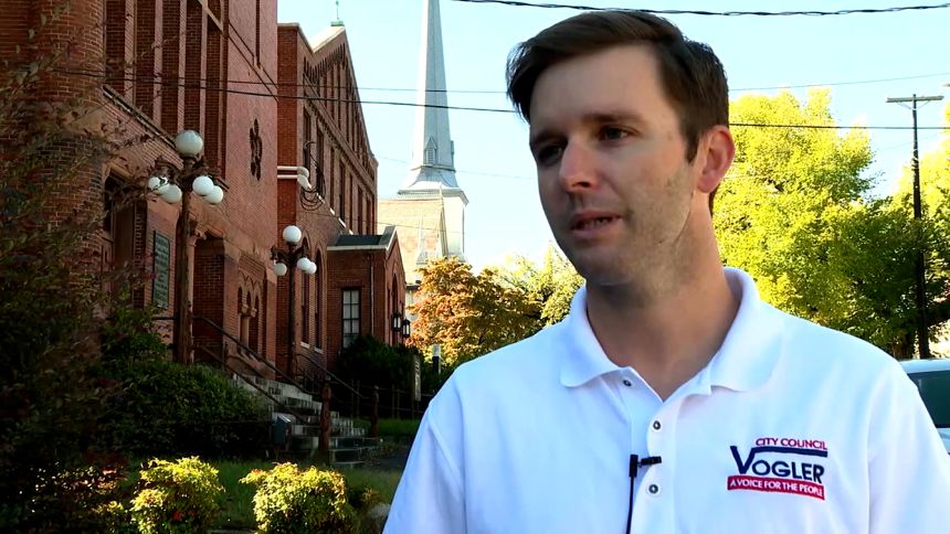 Danville City Councilman Lee Vogler speaks during an interview at an earlier date.