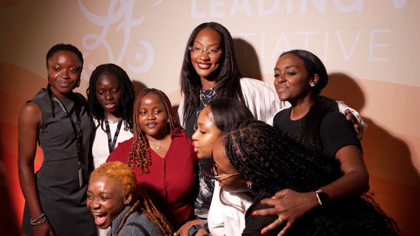 Nigerian singer Tems at the launch of her Leading Vibe Initiative in Lagos, August 8, 2025.
