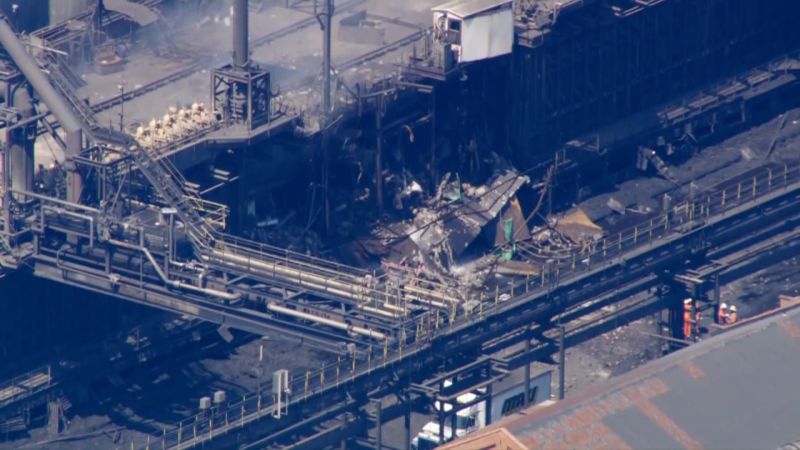 Експлозия в американската стоманодобивна завод в Пенсилвания Листа 1 мъртва, 1 липсва, 10 ранена 