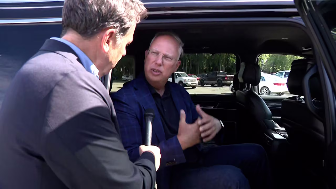 Kremlin economic envoy Kirill Dmitriev talks with CNN's Matthew Chance on Thursday.
