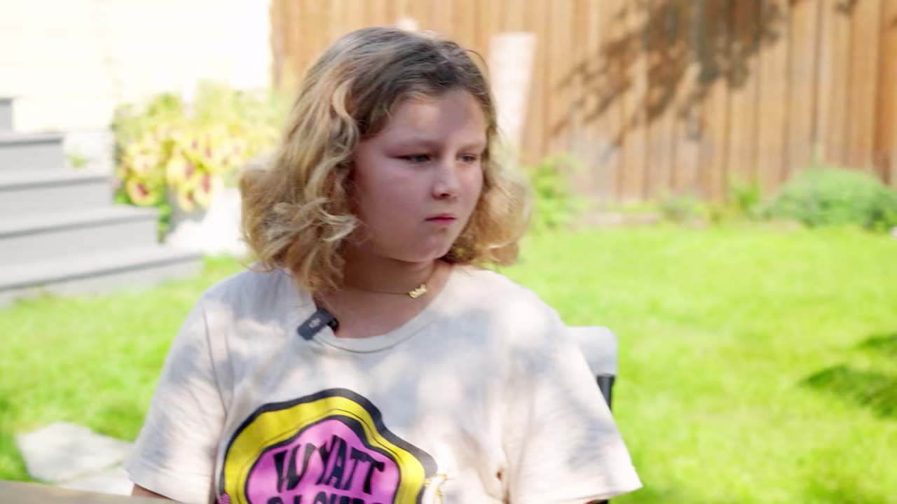 Chloe Francoual, who survived the shooting at the Annunciation Catholic School in Minneapolis, speaks with CNN on Thursday.