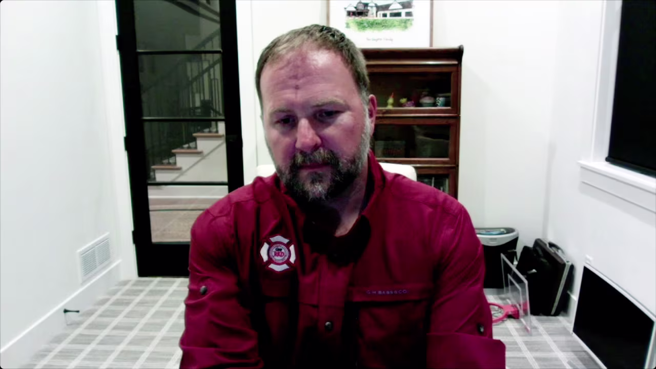 Dr. Jon Gayken, a trauma surgeon at Hennepin Healthcare, appears on CNN on Thursday.