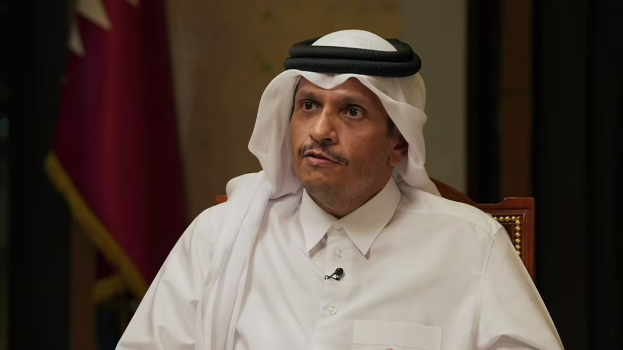 Qatari Prime Minister Sheikh Mohammed bin Abdulrahman bin Jassim Al-Thani speaks with CNN on Wednesday.